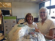 Kim O’Rourke, Recycling Coordinator, Middletown (left) and Janice Ehle Meyer, Lower CT River Valley Council of Governments photo